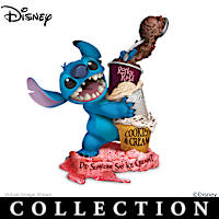 Disney Stitch Hand-Painted Foodie Mayhem Figurines