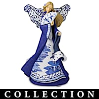 The Angelic Beauties Of Blue Willow Figurine Collection