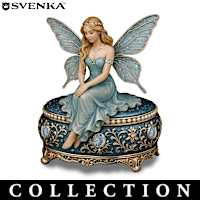 Sculpted Fairy Keepsake Boxes With Svenka Crystals