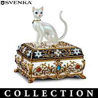 Peter Carl Fabergé-Style Cat Keepsake Box Collection