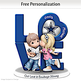 Our Love Is Cowboys Strong Personalized Figurine