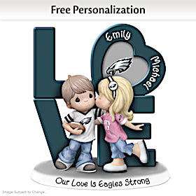 Our Love Is Eagles Strong Personalized Figurine