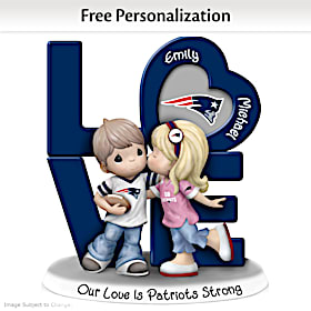 Our Love Is Patriots Strong Personalized Figurine