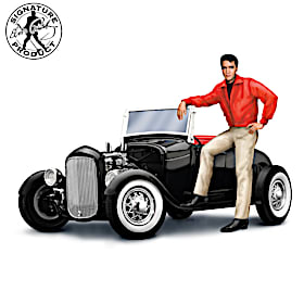 Elvis Presley's Rockin' Roadster Sculpture