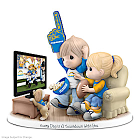 Every Day Is A Touchdown With You Chargers Figurine