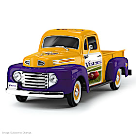 Minnesota Vikings Ford Pickup Sculpture