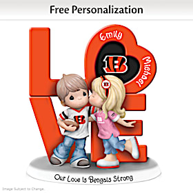Our Love Is Bengals Strong Personalized Figurine