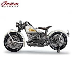 1934 Indian Motorcycle Sport Scout Edition Sculpture