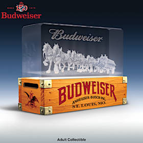 Reflections Of A King: Budweiser Sculpture