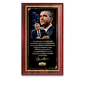 Barack Obama: A Vision For America Wall Decor Collection