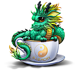 Kayomi Harai Dragonling Teacup Treasures Figurine Collection