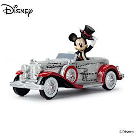 Disney Vintage Cars And Classic Stars Sculpture Collection