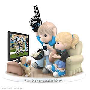 Every Day Is A Touchdown With You Panthers Figurine