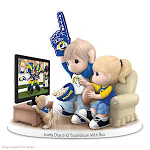 Every Day Is A Touchdown With You Rams Figurine