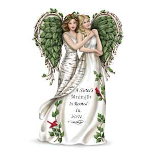 A Sister's Strength Is Rooted In Love Figurine