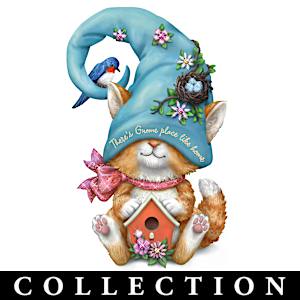 Gnomies Meow And Fur-ever Figurine Collection
