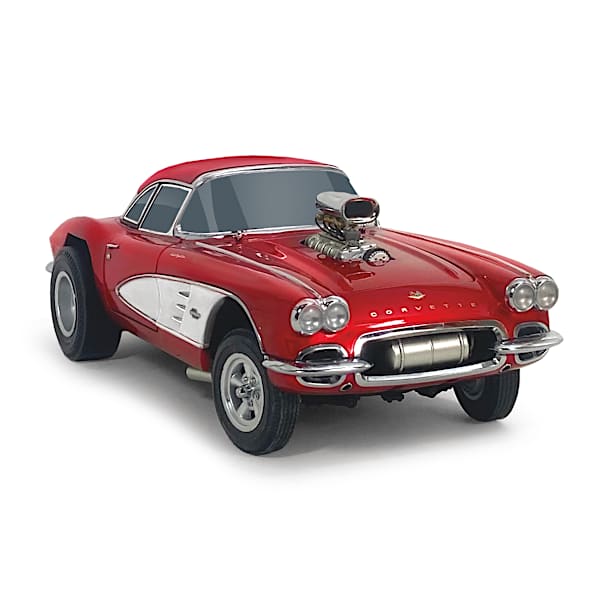 1961 Chevy Corvette Gasser 1:24-Scale Sculpture With Exposed