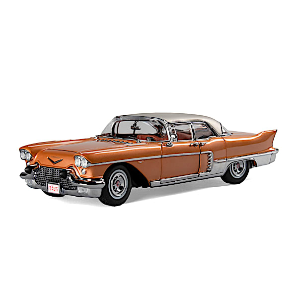 1957 Cadillac Eldorado Brougham 1:18-Scale Diecast Car Featuring