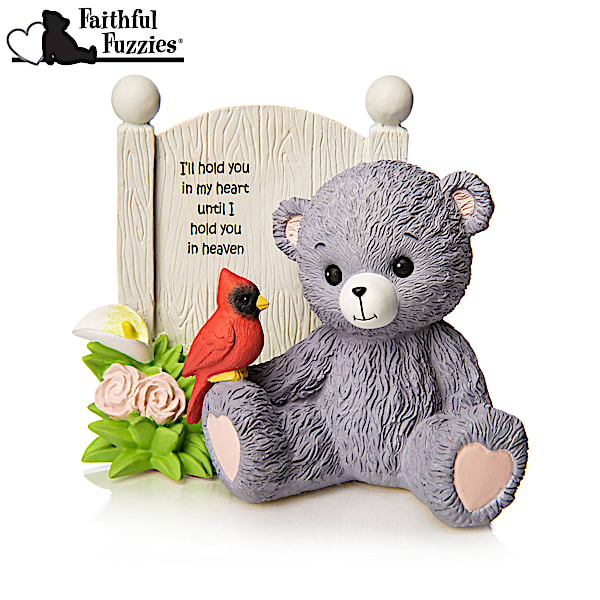 Faithful Fuzzies Forever In My Heart Hand Painted Figurine Collection