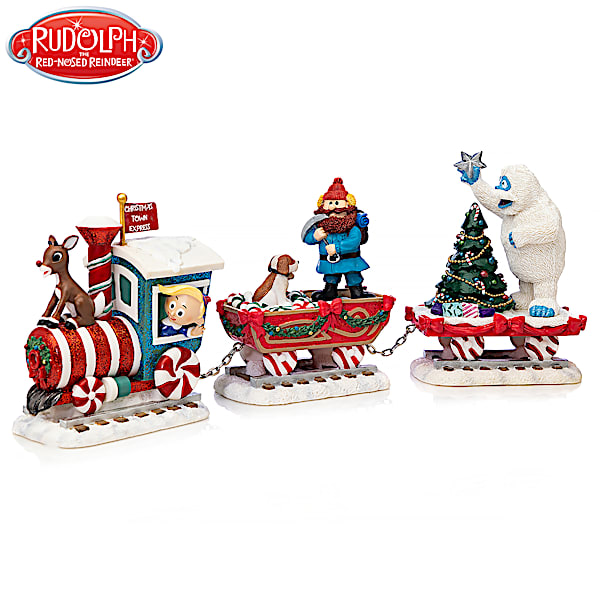 Rudolph the red nosed reindeer train set discount